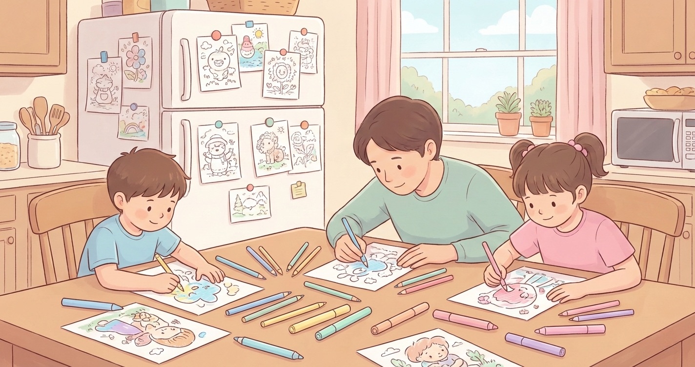 10 Creative Ways to Use Coloring Pages at Home