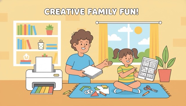 How to Print Coloring Pages at Home